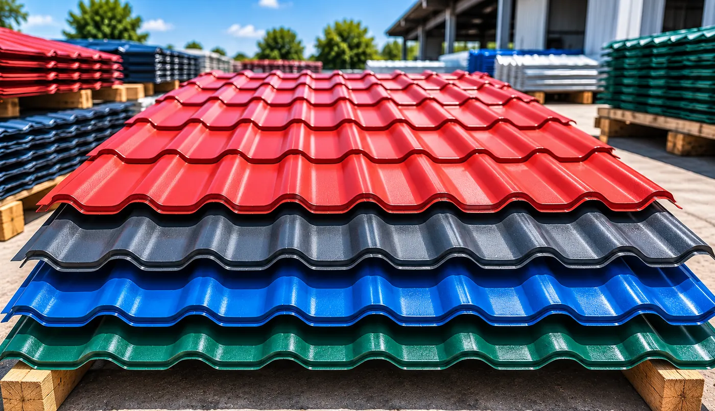 Wavestyle roofing sheets
